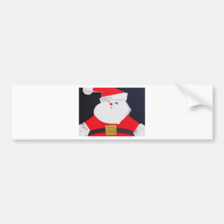 Mooie kerstkerstkerstman bumpersticker