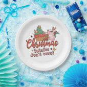 Mooie kerstkeuken papieren bordje (Feest)
