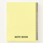 Mooie Kerstkind Cadeau Notebook Notitieboek (Achterkant)