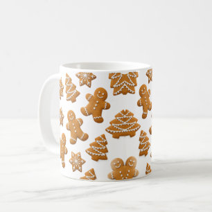 Mooie kerstkrans koekjes kerst mok