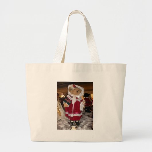 Mooie kerstliefde voor een mooie dag grote tote bag (Voorkant)