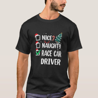 Mooie kerstlijst voor rackchauffeurs met standaard t-shirt