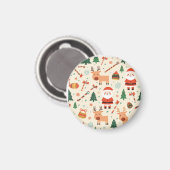 Mooie kerstmagnet magneet (Voorkant / Achterkant)