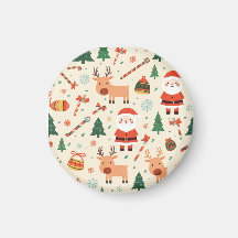 Mooie kerstmagnet