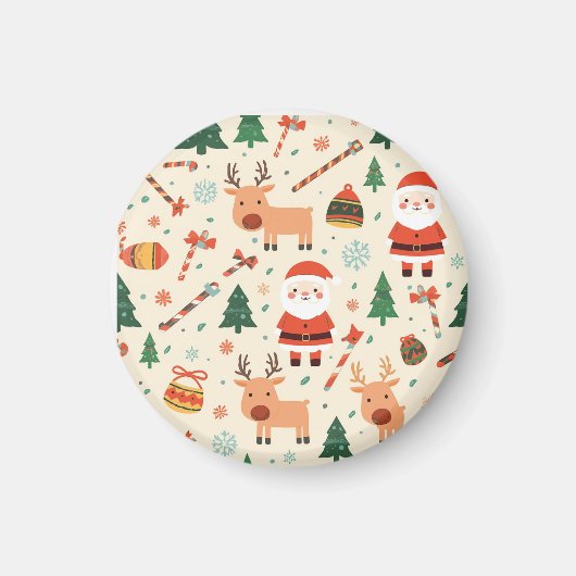 Mooie kerstmagnet magneet (Voorkant)
