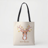 Mooie kerstman tote bag (Voorkant)
