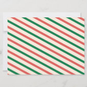 Mooie kerstmannen officiële nice list-certificaat kaart (Achterkant)
