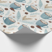 Mooie Kerstmis Cadeaupapier (Hoek)