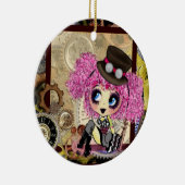 Mooie Kerstmis Keramisch Ornament (Rechts)