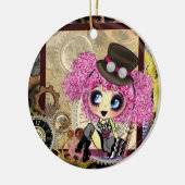 Mooie Kerstmis Keramisch Ornament (Links)