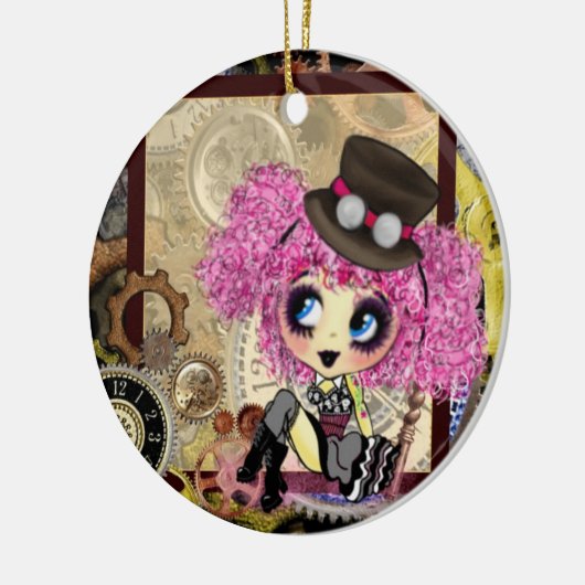 Mooie Kerstmis Keramisch Ornament (Links)