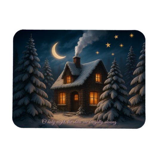 Mooie Kerstmis Magneet (Horizontaal)