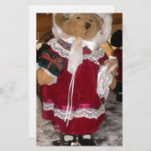 Mooie Kerstmis met liefde heeft een mooie dag en Briefpapier (Voorkant / Achterkant)