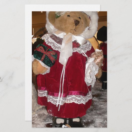 Mooie Kerstmis met liefde heeft een mooie dag en Briefpapier (Voorkant / Achterkant)