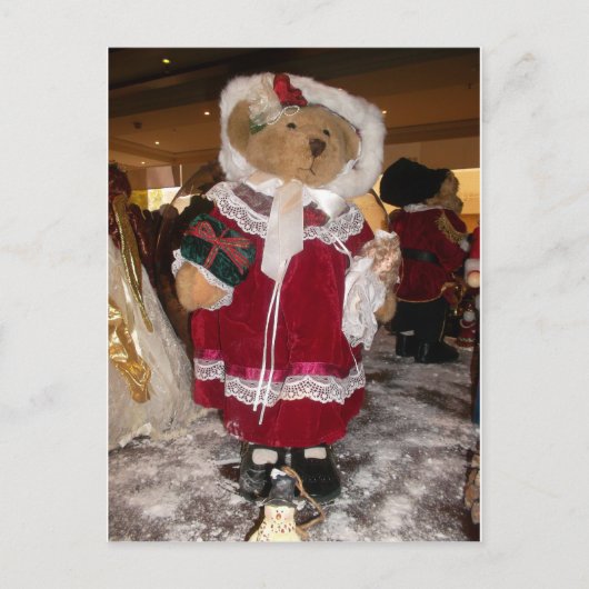 Mooie Kerstmis met liefde heeft een mooie dag en Feestdagenkaart (Voorkant)