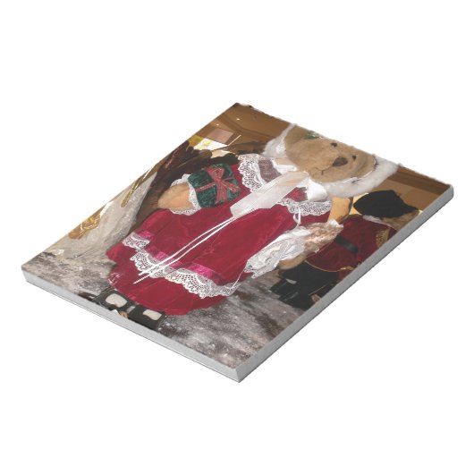 Mooie Kerstmis met liefde heeft een mooie dag en Notitieblok (Linkerzijde)