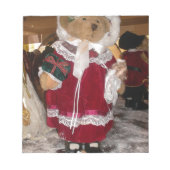 Mooie Kerstmis met liefde heeft een mooie dag en Notitieblok (Voorkant)