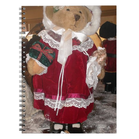 Mooie Kerstmis met liefde heeft een mooie dag en Notitieboek (Voorkant)