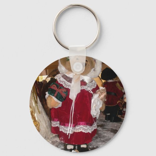 Mooie Kerstmis met liefde heeft een mooie dag en Sleutelhanger (Voorkant)