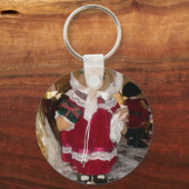 Mooie Kerstmis met liefde heeft een mooie dag en Sleutelhanger (Voorkant)