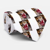 Mooie Kerstmis met liefde heeft een mooie dag en Stropdas (Opgerold)