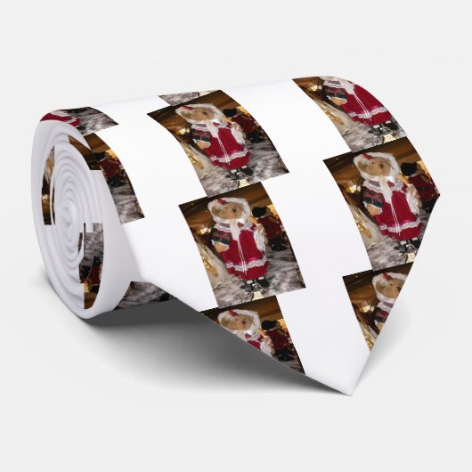 Mooie Kerstmis met liefde heeft een mooie dag en Stropdas (Opgerold)