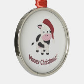 Mooie Kerstmis! Metalen Ornament (Rechts)