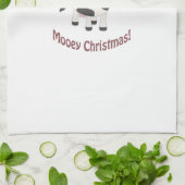 Mooie Kerstmis! Theedoek (Gevouwen)