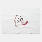 Mooie Kerstmis! Theedoek (Horizontaal)