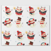 Mooie Kerstmis, Winterlandschap Cadeaupapier (Vlak)