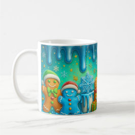 Mooie Kerstmug Wrap met Kerstkrans Koffiemok