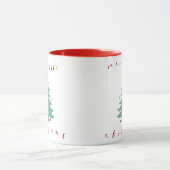 Mooie Kerstmuts Mok (Midden)