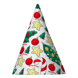 Mooie Kerstpatroon Feesthoed Feesthoedjes
