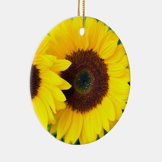 Mooie kerstsierbloem keramisch ornament (Rechts)