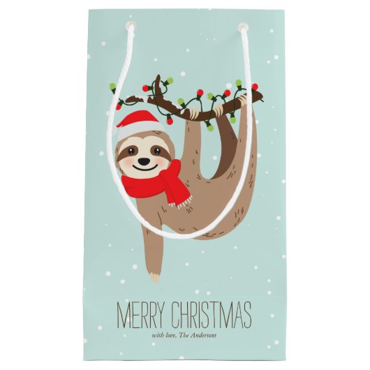 Mooie kerstsleuf klein cadeauzakje (Voorkant)