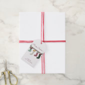 Mooie Kerstsokken Cadeautags Cadeaulabel (Met Touw)