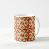 Mooie Kerststerdeken Koffiemok (Voorkant rechts)