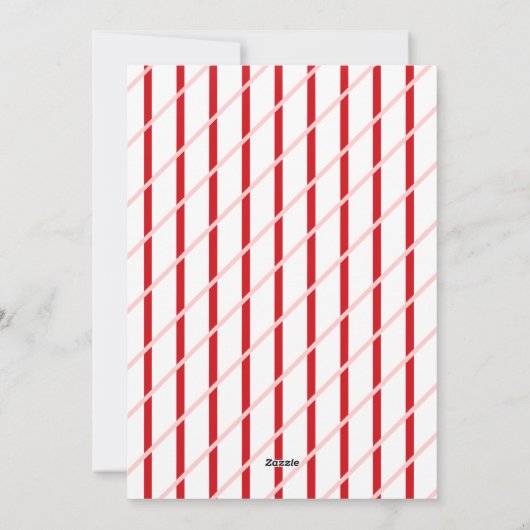 Mooie Kerststokken | Kerst Familie Foto Feestdagenkaart (Achterkant)