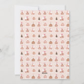 Mooie kerststolpen foto kerstkaart (Achterkant)