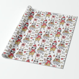 Mooie kerstverpakkings papier