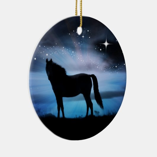 Mooie kerstversiering keramisch ornament (Rechts)