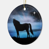 Mooie kerstversiering keramisch ornament (Links)