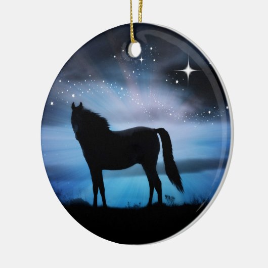 Mooie kerstversiering keramisch ornament (Links)