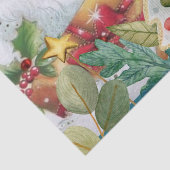  mooie kerstvrouw ontkoppelen tissuepapier (Detail)