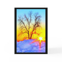 Mooie kerstzonsopgang naar zonsondergang