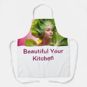Mooie keuken in je leven schort (Voorkant)