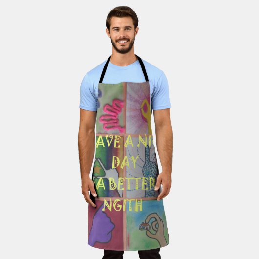 Mooie keukenideeën voor vrouwen thuis schort (Gedragen)