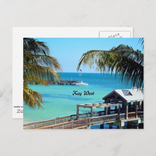 Mooie Key West Briefkaart (Voorkant / Achterkant)