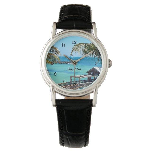 Mooie Key West Horloge (Voorkant)