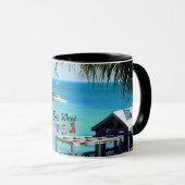 Mooie Key West Kerstmis Mok (Voorkant rechts)